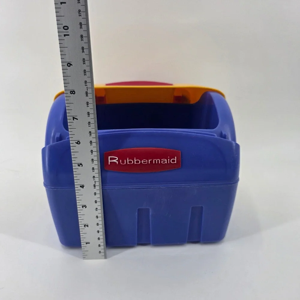 Vintage Rubbermaid Lunch Box Cooler Model 1301 Retro Made in USA